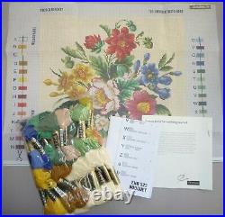 Ehrman French Bouquet / Floribunda Embroiderer's Guild Needlepoint Tapestry Kit
