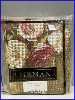 Ehrman Kaffe Fassett Fantin La Tour Roses Needlepoint Tapestry Kit