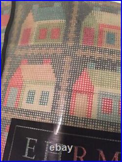 Ehrman Needlepoint Kit Houses Tapestry Made in England NEWithSEALED/RARE