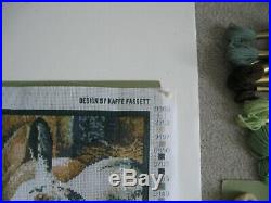 Ehrman Needlepoint Tapestry Kit KAFFE FASSETT RABBITS Retired 1991