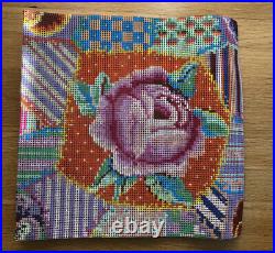 Ehrman Patchwork Rose Kaffe Fassett Cushion Needlepoint Tapestry Kit Retired