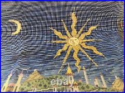 Ehrman Starry Night Cushion Candace Bahouth Needlepoint Kit Pillow Front 1995