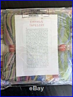 Ehrman Summer Paisley Tapestry Needlepoint Kit Cushion Pillow Front NEW