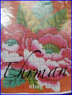 Ehrman Tapestry Kit Kaffe Fasset'pink Chinese Peonies' Circa 2014 Unused