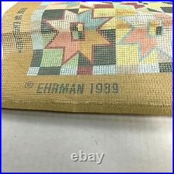 Ehrman Tapestry Original Fresco Star Needlepoint Kit Kaffe Fassett 1989 Rare