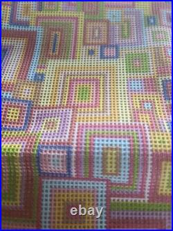 Ehrman Textiles Needlepoint Kit Designed by Kaffe Fassett Overlapping Squares