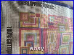 Ehrman Textiles Needlepoint Kit Designed by Kaffe Fassett Overlapping Squares