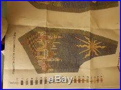 Ehrman needlepoint kit. Starry Night Waistcoat designed by Candace Bahouth