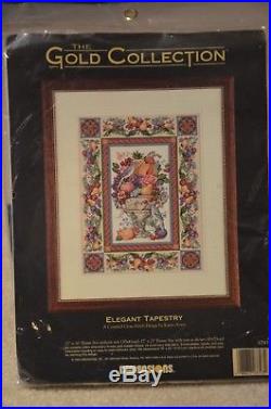 Elegant Tapestry kit #3793, The Gold Collection Dimensions counted cross stitch