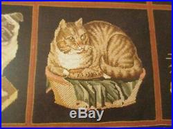 Elizabeth Bradley Cat Needlepoint Victorian Animals Kit The CONTENTED CAT
