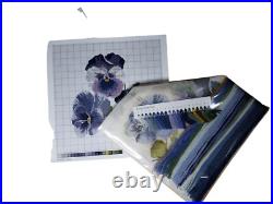 Elizabeth Bradley English Tapestry Kit Blooms Pansies Victorian Cross Stitch Elizabeth Bradley English Tapestry Kit Blooms Pansies Victorian Cross Stitch