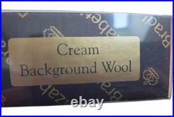 Elizabeth Bradley English Tapestry Kit Pansies Victorian Cross Stitch Cream Back