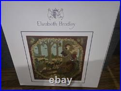 Elizabeth Bradley English Tapestry Kit -Woodlands Fall Scene Needlepoint NIB