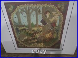 Elizabeth Bradley English Tapestry Kit -Woodlands Fall Scene Needlepoint NIB