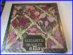 Elizabeth Bradley NIB Kit Needlepoint Tapestry Cotton Fuchsia Trellis Flowers