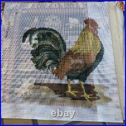 Elizabeth Bradley Needlework Designs Victorian Kit #3 The Cockerel New Free Ship
