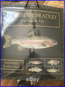 Elizabeth Bradley Rainbow Trout Needlepoint Kit
