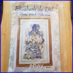 Elizabeth De Lisle Cross Stitch Craft Collection Kit Blue Rhapsody #84911 NIP