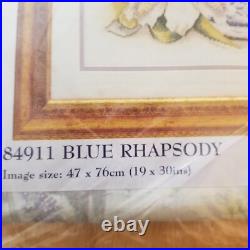 Elizabeth De Lisle Cross Stitch Craft Collection Kit Blue Rhapsody #84911 NIP