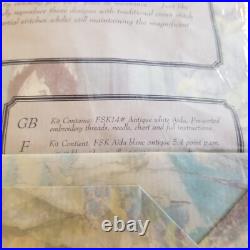 Elizabeth De Lisle Cross Stitch Craft Collection Kit Blue Rhapsody #84911 NIP