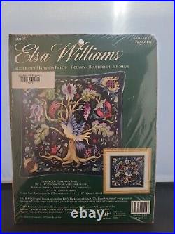 Elsa Williams Bluebird Of Happiness Pillow Kit Stitchery 00495 Rare Sealed