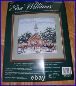 Elsa Williams Undampened Spirit Counted Cross Stitch Kit RARE