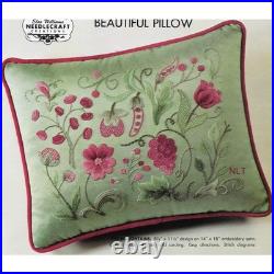 Elsa Williams Vintage Crewel Embroidery Kit Saybrook Pillow Jacobean Floral Vine