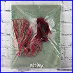 Elsa Williams Vintage Crewel Embroidery Kit Saybrook Pillow Jacobean Floral Vine