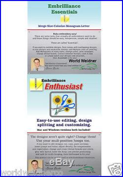 Embrilliance Enthusiast & Essentials Combo Machine Embroidery Software Win & Mac
