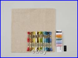 Embroidery Kit? Moomin Cross-Stitch Kit On the Bridge in Moominvalley/Frame