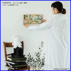Embroidery Kit? Moomin Cross-Stitch Kit On the Bridge in Moominvalley/Frame