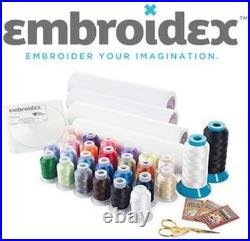 Embroidery Machine Starter Kit Everything Needed to Do Machine Embroidery Thre