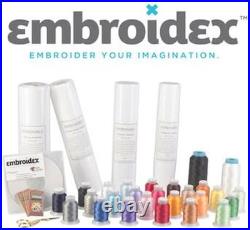 Embroidery Machine Starter Kit Everything Needed to Do Machine Embroidery Thre