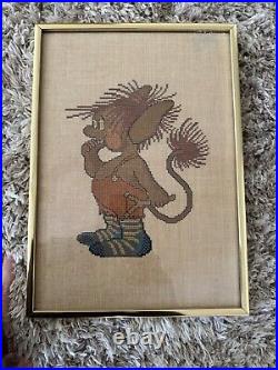 Eva Rosenstand 3 counted cross stitch kit OGRES 14x10 RARE