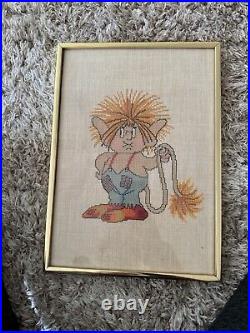 Eva Rosenstand 3 counted cross stitch kit OGRES 14x10 RARE