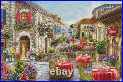 Fiori Caffes BU5080L Counted Cross-Stitch Kit