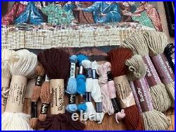 Flour de Paris #5060 Needlepoint kit The Last Supper 20 X 36. + yarn Flour de Paris #5060 Needlepoint kit The Last Supper 20 X 36. + yarn