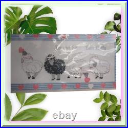 Fluff-n-Stitch Adorable Ewe's Picture Cross Stitch Kit Sheep Lamb Design by S