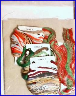 Forest Santa Stocking Cross Stitch KIT FRIENDS 125-260, Giampa NEW 19 Forest Santa Stocking Cross Stitch KIT FRIENDS 125-260, Giampa NEW 19