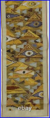 GUSTAV KLIMT Needlepoint Tramme Table Runner Bellpull Ornate Pattern Kit 32x7 GUSTAV KLIMT Needlepoint Tramme Table Runner Bellpull Ornate Pattern Kit 32x7