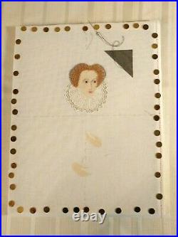 Gay Ann Rogers ELIZABETH! Needlepoint Out of print KIT RARE
