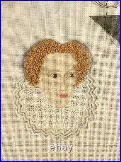 Gay Ann Rogers ELIZABETH! Needlepoint Out of print KIT RARE