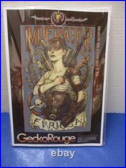 Gecko Rouge Imperator Furiosa Cross Stitch KIT Medusa Dollmaker Modern Art RARE Gecko Rouge Imperator Furiosa Cross Stitch KIT Medusa Dollmaker Modern Art RARE