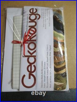 Gecko Rouge Imperator Furiosa Cross Stitch KIT Medusa Dollmaker Modern Art RARE Gecko Rouge Imperator Furiosa Cross Stitch KIT Medusa Dollmaker Modern Art RARE