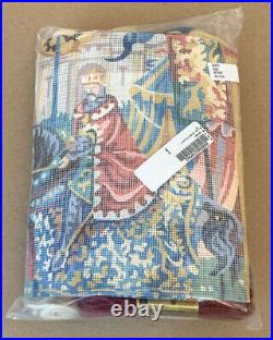 Glorafilia King Arthur Needlepoint Kit NIP 15 3/4 x 20