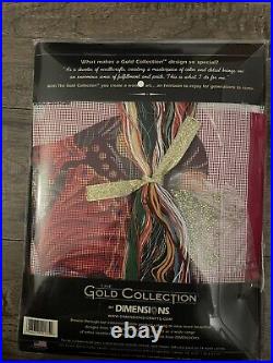 Gold Collection Dimensions CHRISTMAS ANGEL Trumpet Needlepoint Stocking Kit 9135 Gold Collection Dimensions CHRISTMAS ANGEL Trumpet Needlepoint Stocking Kit 9135