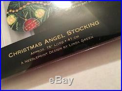 Gorgeous Dimensions Gold Collection Christmas Angel Stocking Cross Stitch Kit