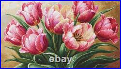 Graceful Tulips B718L Counted Cross-Stitch Kit