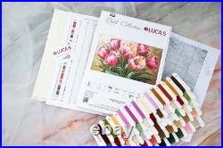 Graceful Tulips B718L Counted Cross-Stitch Kit