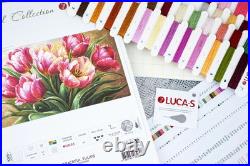 Graceful Tulips B718L Counted Cross-Stitch Kit